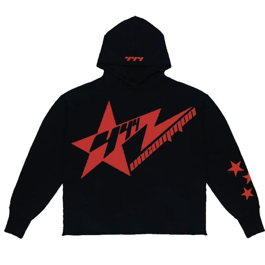 Fire Red Starbolt Hoodie